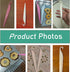 4 Pack Cake Stripping Knife Scraper Cookie Demoulding Knives Release Cakes from Metal Pans Plastic Butter Cream Scrapers for DIY Baking Bakeware B...