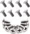8pcs Stainless Steel Brake Disc Rotor Screws 93600-06014-0H- Compatible With Honda, Acura, Hyundai and Kia Models, Stainless Steel Retaining Screw...