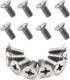 8pcs Stainless Steel Brake Disc Rotor Screws 93600-06014-0H- Compatible With Honda, Acura, Hyundai and Kia Models, Stainless Steel Retaining Screw...