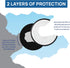 Filter Bros LV-H132-RF High Efficiency Activated Carbon Replacement Filter Fits LEVOIT H132...