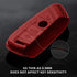 Tukellen for BMW Genuine Leather Key Fob Cover with Keychain Shell for 230i 330i 430i 440i 530e 530i 540i 740i 745e 750i M2 M235i M240i M3 M340i M...