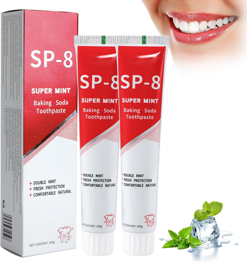 SP-8 Ultra Whitening Toothpaste,SP-8 Toothpaste, SP8 Probiotic Toothpaste, Probiotic Brightening Toothpaste, Ultra Whitening Toothpaste Sp-8, Deep...