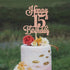 Happy 15th Birthday Cake Topper, Cheers to 15 Years, Hello 15, 15th Birthday Anniversary Party Decorations Rose Gold Glitter....