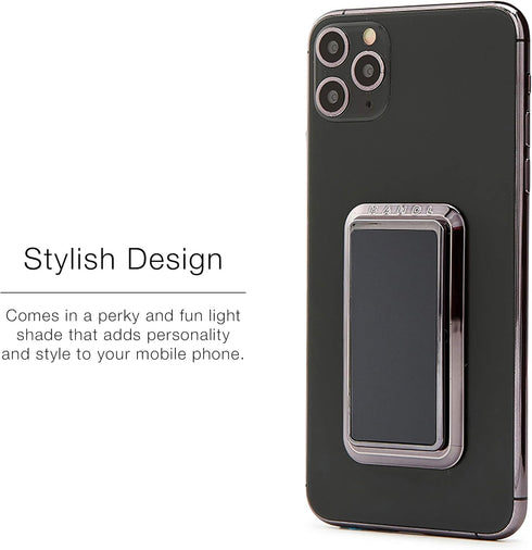 HANDL New York HANDLstick Space Gray Grip and Stand for Smartphone...