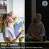 LUTE Blackout Window Film Sun Light Blocking Room Darkening Privacy Film, Removable Heat Blocker Frosted Glass Door Window Cover, Static Cling Day...