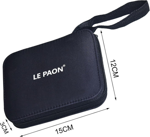 Sewing Kit with Case Portable Sewing Supplies for Home Traveler, Adults, Beginner, Emergency, Contains 18 Sewing Thread, Scissors, Needles, Measur...