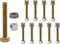 10pcs 1501216 1501216MA 1501216MA-A 301172 3943MA 500026MA 722130 8938 Shear Pins Spacers & Nuts for AYP Craftsman Murray Snow Throwers...