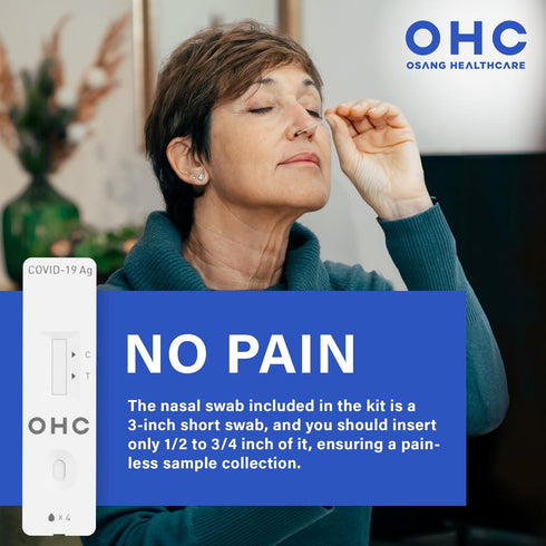 OHC Covid Tests For Home Rapid, 2 Tests Per Box, Result in 15 Minutes...