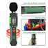 Decibel Meter, Sound Level Meter 30-130 dB with A/C Weighted, Digital Audio Noise Measure Device, Portable SPL Meter with LCD Color Display, Data ...
