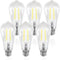 ORALUCE LED Edison Light Bulb 60 Watt Equivalent E26,Vintage Light Bulbs 6W 5000K Daylight White 700 Lumen, ST64 / ST21 Antique LED Filament for C...