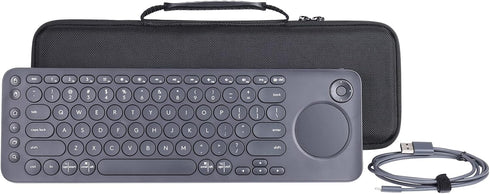 khanka Hard Travel Case Replacement for Logitech K600 TV Wireless Keyboard...