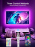 GIPOYENT TV Light Strip, Music Sync LED TV Backlight, for 32-50 Inch TV, LED TV Light with Bluetooth Function - RGB Color Changing Light Strip for...