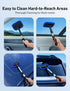 AstroAI Windshield Cleaner, Microfiber car Window Cleaner with 4 Reusable and Washable Microfiber Pads and Extendable Handle Auto Inside Glass Wip...
