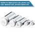 TOODOO 1g 2g 5g 10g 20g Gram Set for Digital Scale Balance and 1 Piece Calibration Weight Tweezer, Silver...