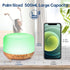 Essential Oil Diffuser, YIKUBEE Oil Diffuser, 500ml Humidifier, Diffusers for Home, Aromatherapy Diffuser with Remote Control, Diffusers for Essen...