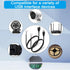 4Pcs USB 2.0 Male Plug 4pin Bare Wire USB Power Data Cable DIY Pigtail Cable for USB Equipment Installed or Replacement Repair DIY Cable (USB A ma...