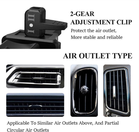 Car Vent Bat Mount Creative Bat Car Phone Holder Mount Universal Gravity Automatic Locking Hands Free...