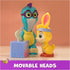 Sniffle & Snuggle Pack with Zig Zag & Tidbit Action Figures & Tissue Box Accessory, Kids Toys for Girls & Boys Ages 3 and up...