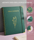 Aesthetic Spiral Notebook Journal for Women, 10.5" x 8.5" A4 Cute Lined Notebooks for Work, Large Hardcover College Ruled Notebook, 100 GSM Paper,...