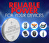 Powermax ACDelco CR2032 3V Lithium Coin Cell Battery, Watch and Electronics Button Batteries, Silver, 10 Count...