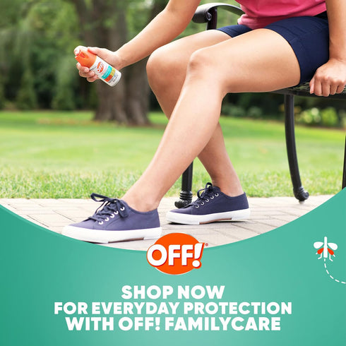 OFF! FamilyCare Insect & Mosquito Repellent Aerosol, Smooth and Dry Formula Bug Spray, Provides Up to 6 Hours of Protection, 4 Oz...