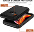 for iPhone X Case, iPhone Xs Case with Belt Clip Holster, 2X Screen Protector, Military Grade Shockproof Heavy Duty Full Body Drop-Proof Rugged Pr...