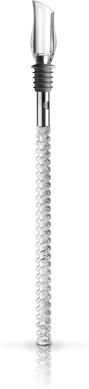 Final Touch Kool Twister 2-in-1 Wine Bottle Chilling Stick & Pourer (KT523)...