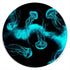 SpaceBeams Aquaris Glow in the Dark Paint (1.7 Fl Oz) Bright Aqua Glow (Light Blue/Turquoise), Non-Toxic, Water Based...