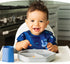 Tiny Twinkle Silicone Suction Baby Plate, Suction Grip Divided Dish for First Foods and Self-Feeding Toddlers, Baby Led Weaning Supplies for Indep...