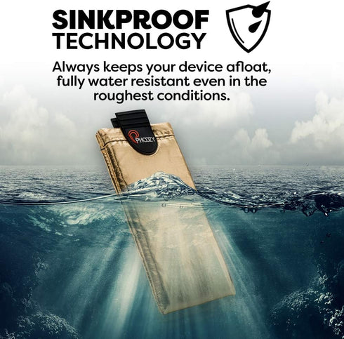 PHOOZY Thermal Phone Case - XP3 Series: Ultra-Rugged Insulated Cell Phone Pouch Prevents Overheating, Extends Battery Life, Provides Drop Protecti...