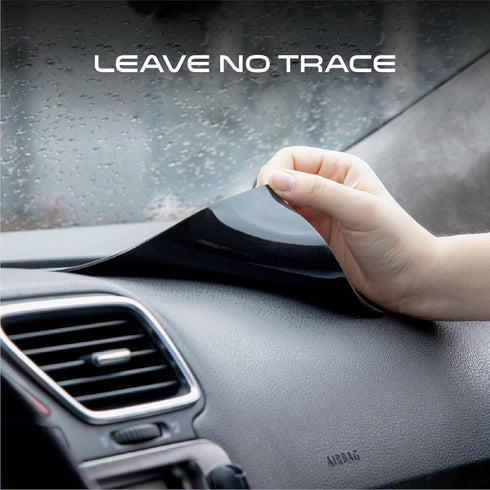 Car Dashboard Non Slip Mat, JIMISHA Anti Slip Pad, Anti Slide Sticky Dash Pad, Multifunctional Fixate Gripping Gel Pad for Radar Detector, Cell Ph...