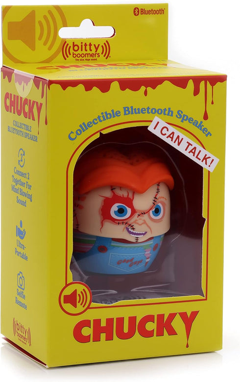 Bitty Boomers Chucky - Mini Bluetooth Speaker, Multicolored...