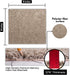 Smart Squares Easy Street Premium Made in The USA Carpet Tiles 8x8 Inch, Soft Padded, Seamless Appearance, Peel and Stick for Easy DIY Installatio...