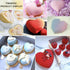 3D Silicone Baking Mold for Candles, Love Heart Shape Silicone Mold for Soap, Mousse Cake Mold, French Dessert Mold Nonstick & Easy Release, Pinec...