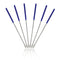 Micro Lab Spoon/Scoop Spatula with Stainless Steel Blade Vinyl Handle - 9 in (6PK)...