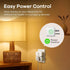Linkind Matter Smart Plug, Work with Apple Home, Siri, Alexa, Google Home, SmartThings, Smart Outlet 15A/1800W Max, Smart Home Automation, APP Rem...