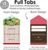 Big Dot of Happiness Woodland Creatures - Forest Cards for Kids - Happy Valentine’s Day Pull Tabs - Set of 12...
