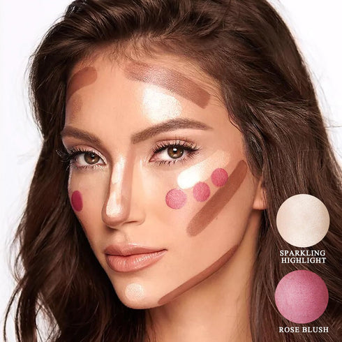 Youngfocus Cosmetics Cream Contour Best 8 Colors Contouring Foundation - Highlighting Makeup Kit/Concealer Palette - Vegan, Cruelty Free and Hypoa...