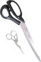 Heavy-Duty Extra Long Large Home/Office Utility Scissors, 12-Inch Upholstery Tailor Shears, 4.5-Inch Crane Embroidery Sewing Crafting Scissors, St...