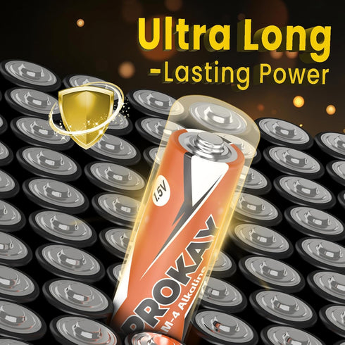 AAA Batteries 24 Pack 1.5V LR03 Triple A Alkaline Batteries?Lasting Power| Leakproof| 10 Years Shelf Life| Non-Rechargeable? for Household Office ...