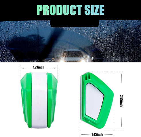 Pack-1 Car Wiper Repairer, ABS Wiper Cleaning Tool, Universal Multi-function Repair Accessories, for Most Cars, Trucks and Vans (Green & White)...