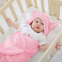 XMWEALTHY Cute Baby Items Newborn Plush Nursery Swaddle Blankets Soft Infant Girls Clothes Pink...