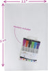 Kedudes USA Made Magnetic Dry Erase Board Sheet 17" x 11" with Set of 6 Markers - Magnetic Whiteboard for Fridge - Fridge Whiteboard Magnetic - Dr...
