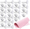 25Pair 925 Sterling Silver Earrings Posts Flat Pad Ear Stud Hypoallergenic Blank Earring Pins with 925 Sterling Silver Earring Backs for Jewelry M...