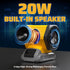 Bluetooth Speaker Fit for DeWALT 20v Max Battery with USB-A/C Charging for Jobsite Camping & Parties(Battery not Included)...
