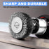 4 Pack 2 Inch Wire Brush Wheel for Drill, 0.0118" Coarse Crimped Carbon Steel Wire,1/4 Inch Round Shank, Wire Brush Drill Attachments,Heavy Duty W...