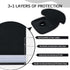 INFANZIA Dry Seat, Car Seat Protector Waterproof Carseat Liner Potty Training Toddlers, Baby and Infants, Piddle Pad for Carseats Strollers (Black...