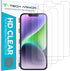 Tech Armor 4 Pack HD Clear Film Screen Protector Compatible for Apple NEW iPhone 14 Plus (2022) and iPhone 13 Pro Max (2021) 5G 6.7 Inch......