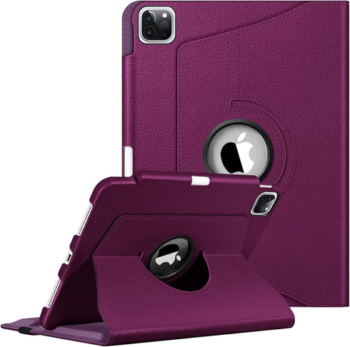 Fintie Rotating Case for iPad Pro 11-inch (4th / 3rd Generation) 2022/2021-360 Degree Swiveling Stand Cover w/Pencil Holder, Auto Sleep/Wake, Also...