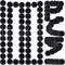 Lsgoodcare 100 Pack Replacement Ear Foam for 18mm Earpiece Headphone Two Way Radio Walkie Talkie Headset...